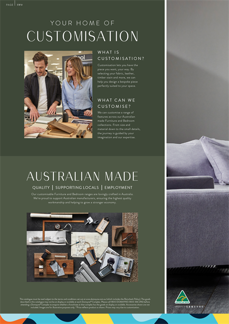 Catalogue Domayne 16.10.2023 - 31.10.2023