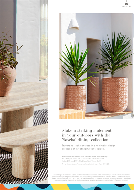 Catalogue Domayne 20.09.2023 - 03.10.2023