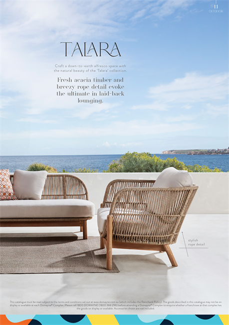 Catalogue Domayne 20.09.2023 - 03.10.2023