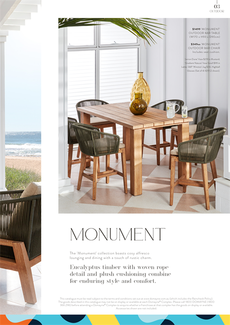 Catalogue Domayne 20.09.2023 - 03.10.2023