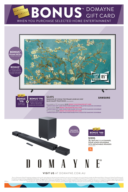 Catalogue Domayne 04.05.2023 - 10.05.2023