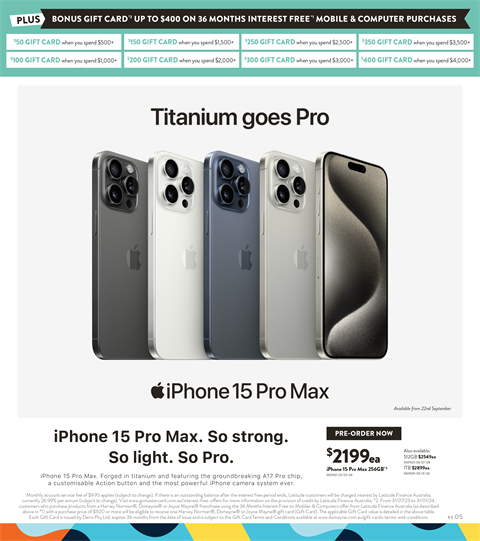 Catalogue Domayne 20.09.2023 - 27.09.2023