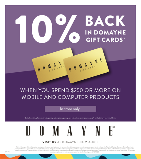 Catalogue Domayne 20.09.2023 - 27.09.2023