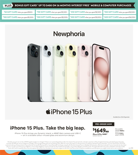 Catalogue Domayne 20.09.2023 - 27.09.2023