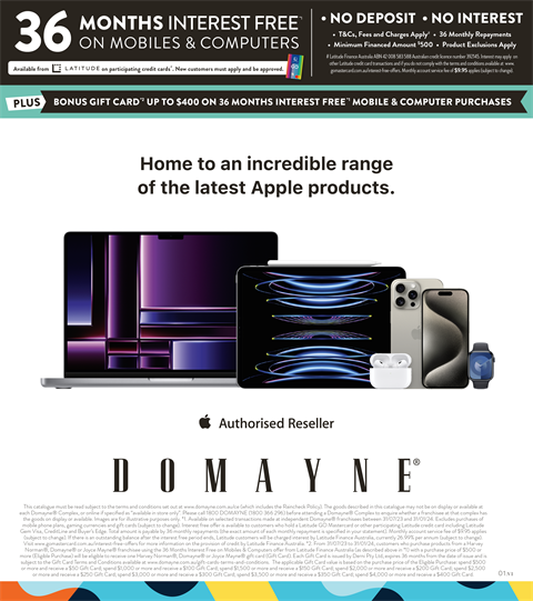 Catalogue Domayne 20.09.2023 - 27.09.2023