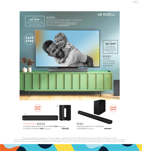 Catalogue Domayne 21.08.2023 - 17.09.2023