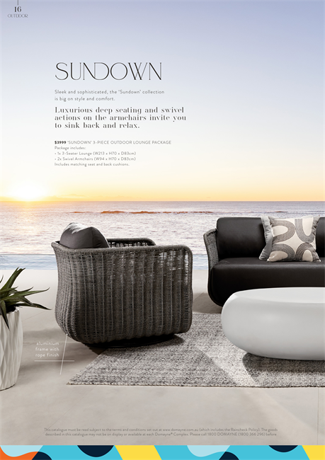 Catalogue Domayne 21.08.2023 - 10.09.2023