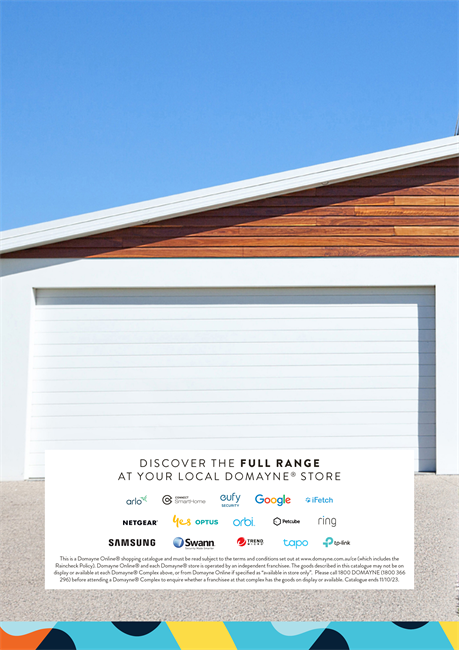 Catalogue Domayne 04.10.2023 - 04.02.2024