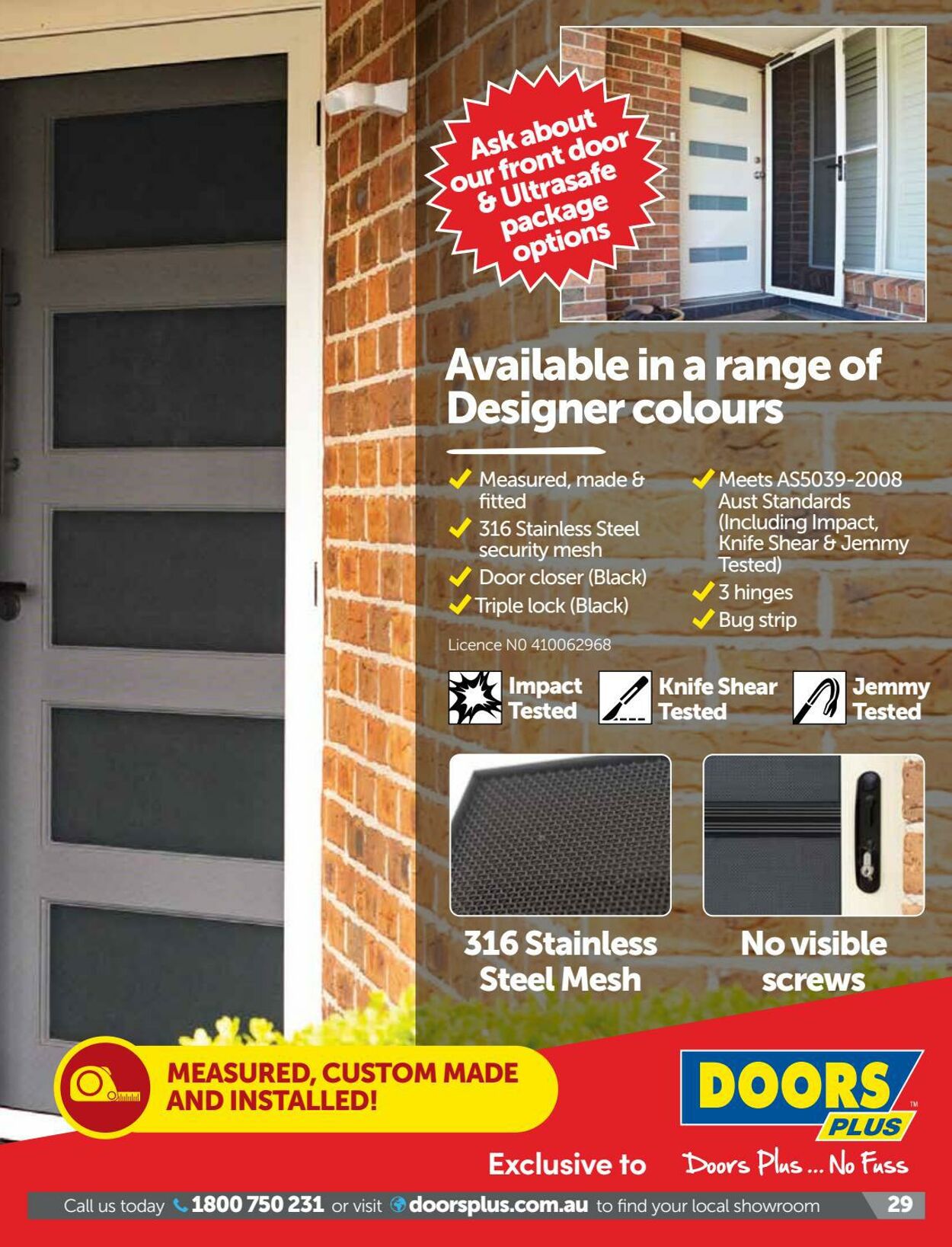 Catalogue Doors Plus 01.09.2021 - 31.10.2021