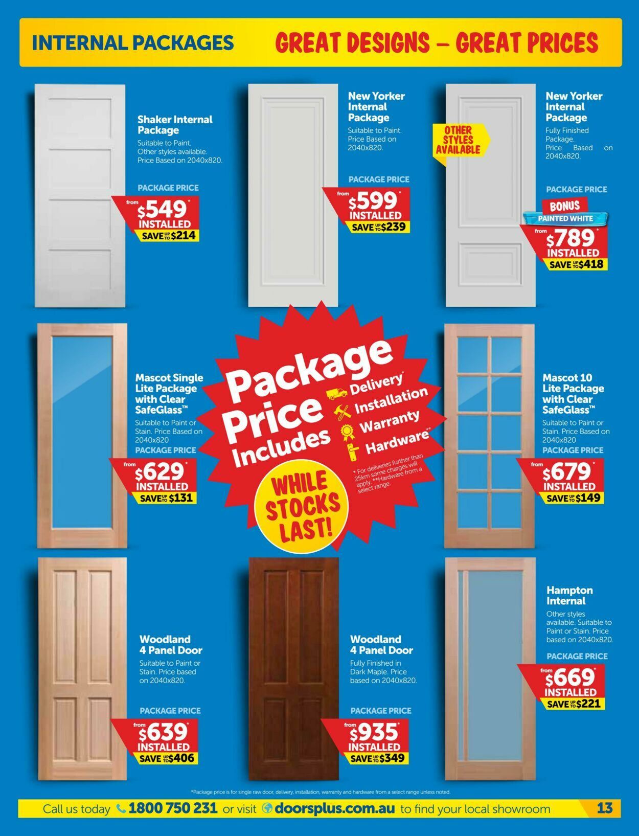 Catalogue Doors Plus 25.10.2023 - 08.11.2023