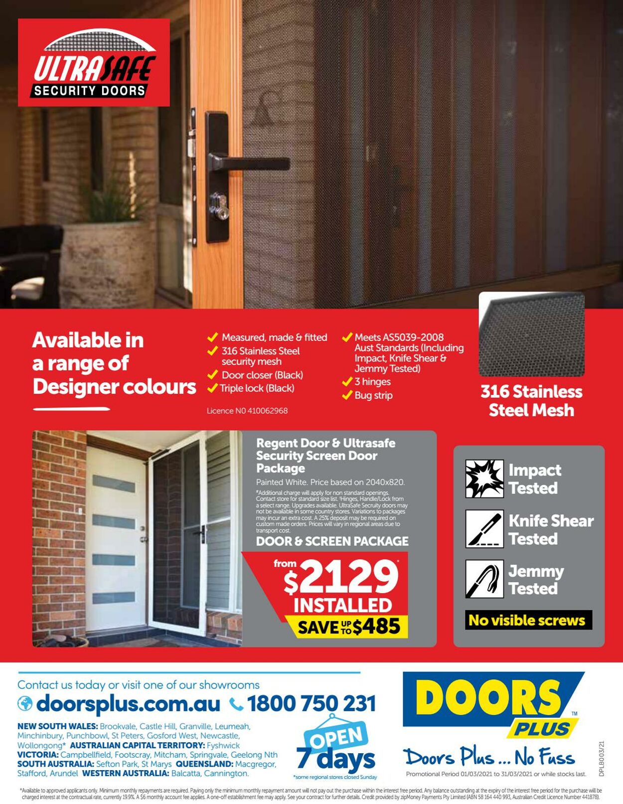 Catalogue Doors Plus 01.03.2021 - 31.03.2021