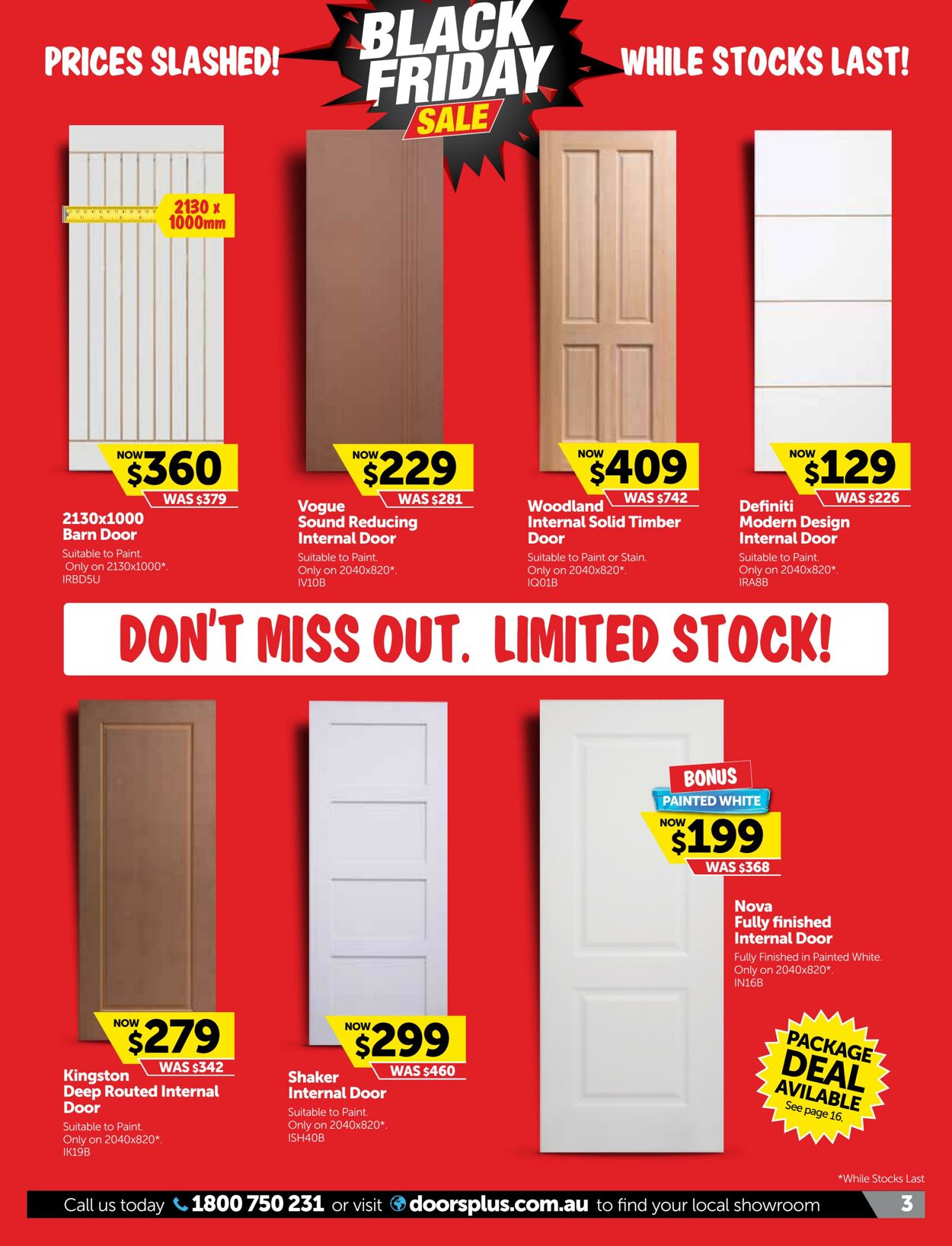 Catalogue Doors Plus 01.11.2024 - 30.11.2024