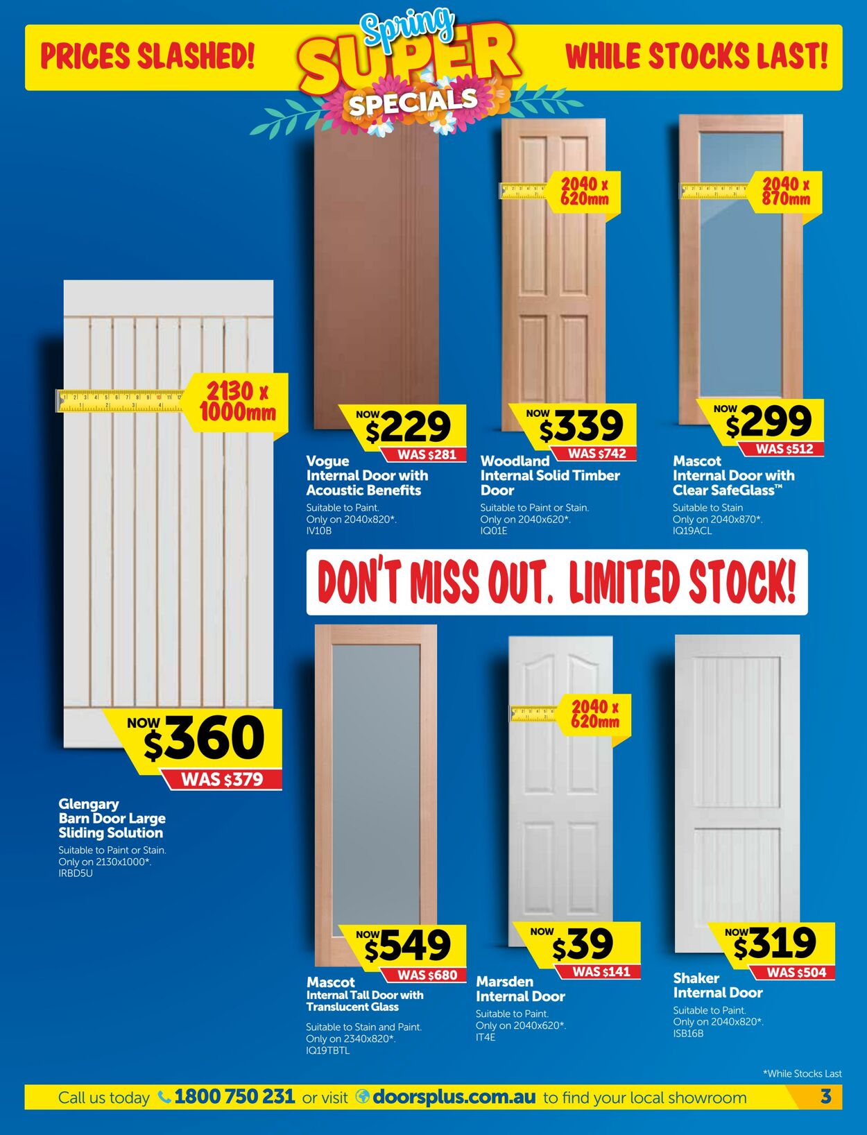 Catalogue Doors Plus 01.11.2024 - 30.11.2024