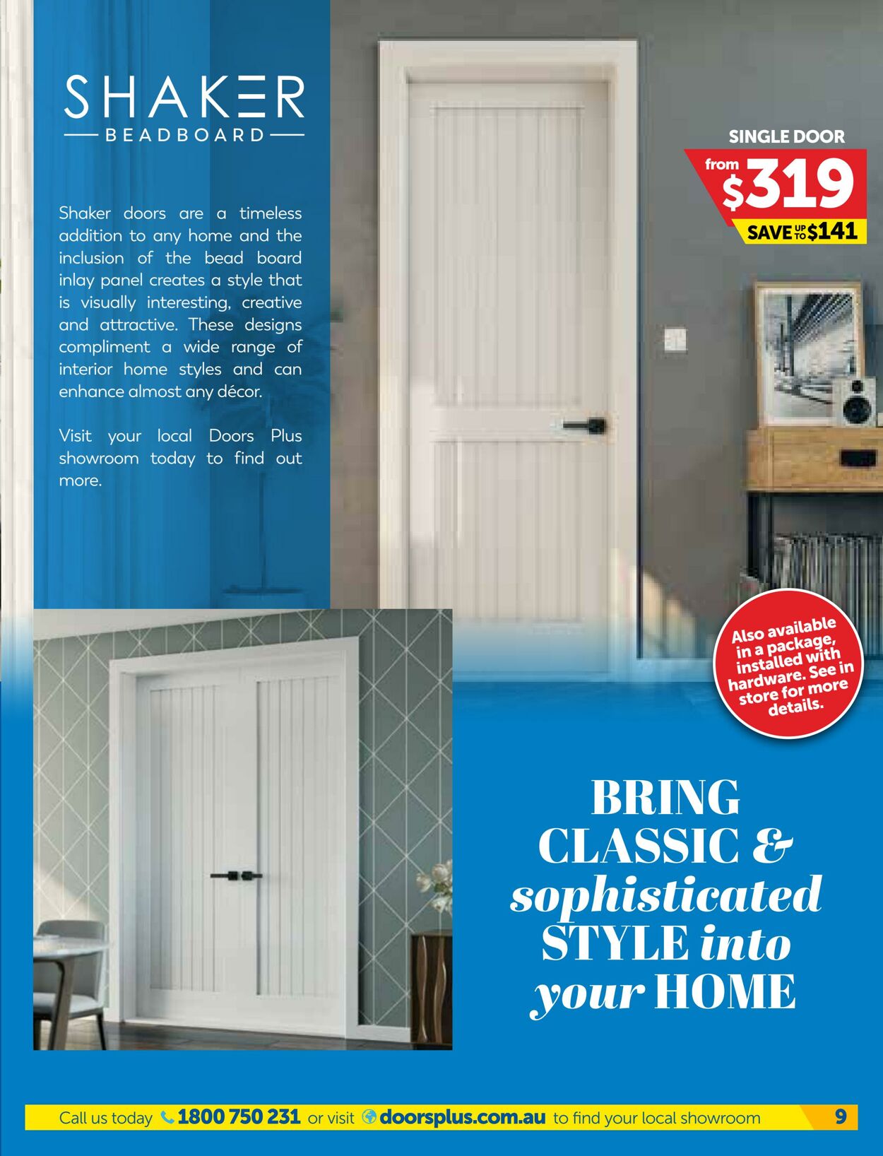 Catalogue Doors Plus 01.09.2023 - 30.09.2023