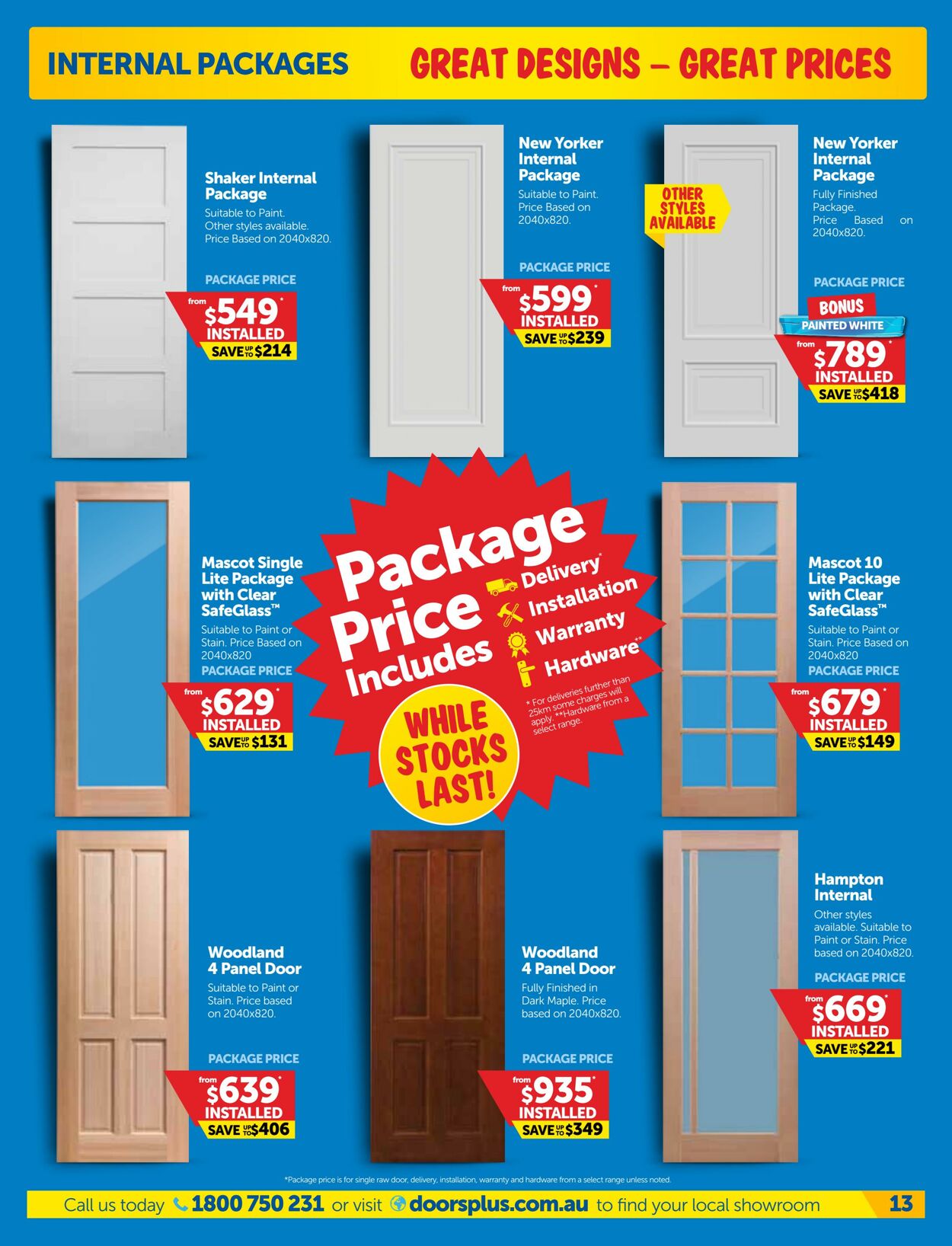 Catalogue Doors Plus 01.09.2023 - 30.09.2023