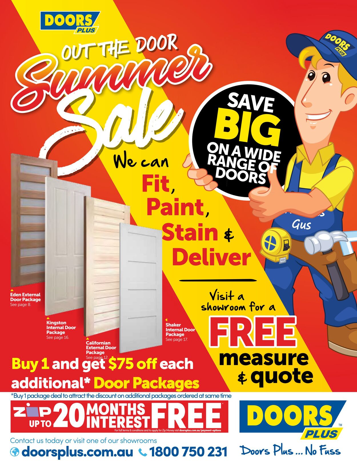Doors Plus Promotional catalogues