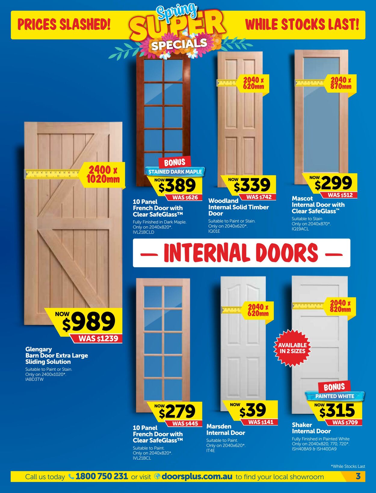 Catalogue Doors Plus 01.11.2024 - 30.11.2024