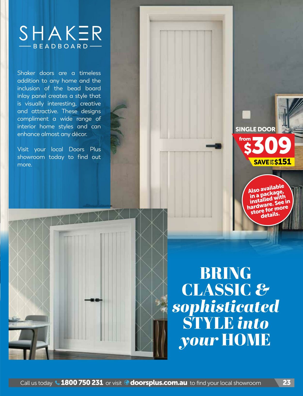 Catalogue Doors Plus 01.12.2022 - 31.12.2022