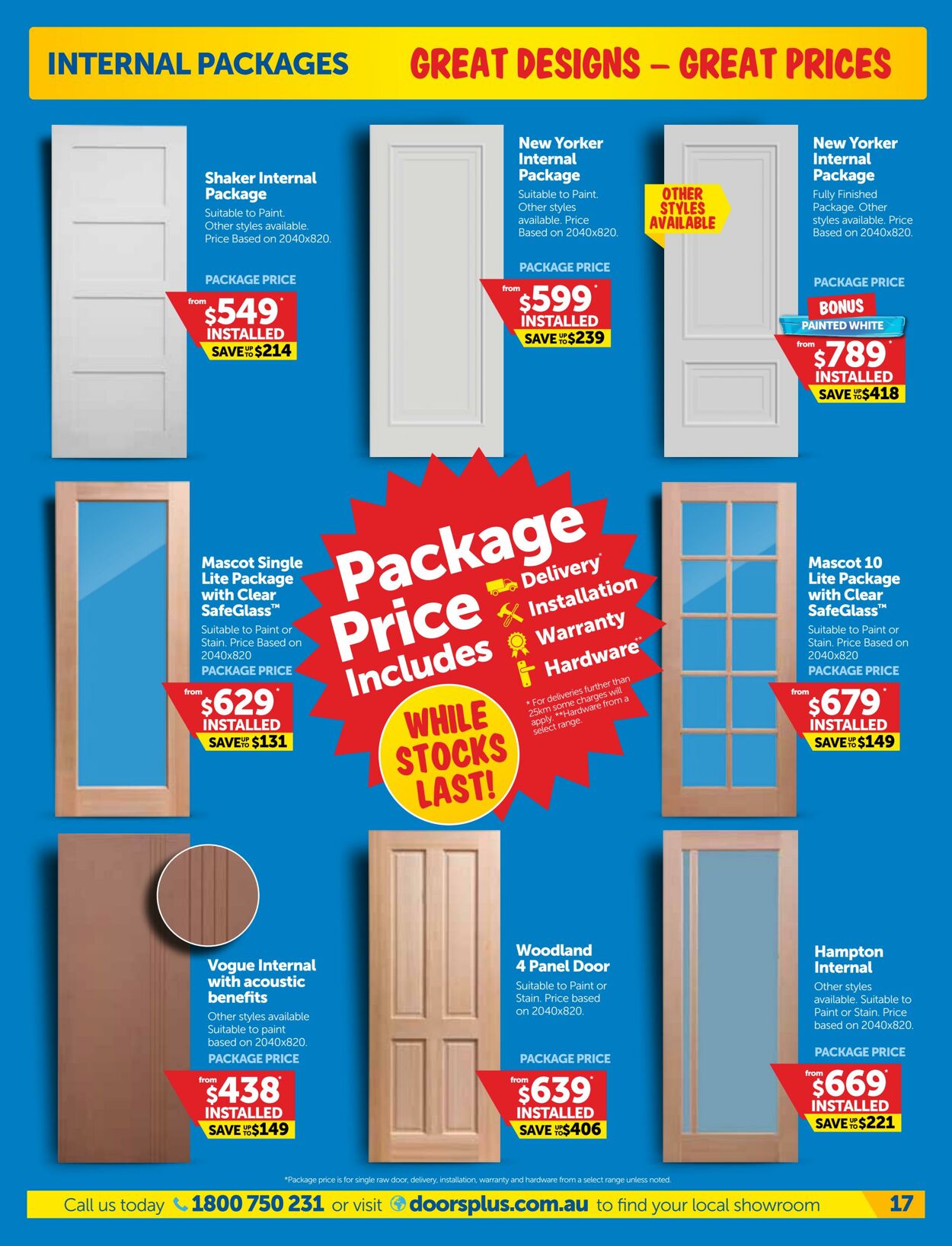 Catalogue Doors Plus 18.04.2024 - 30.04.2024