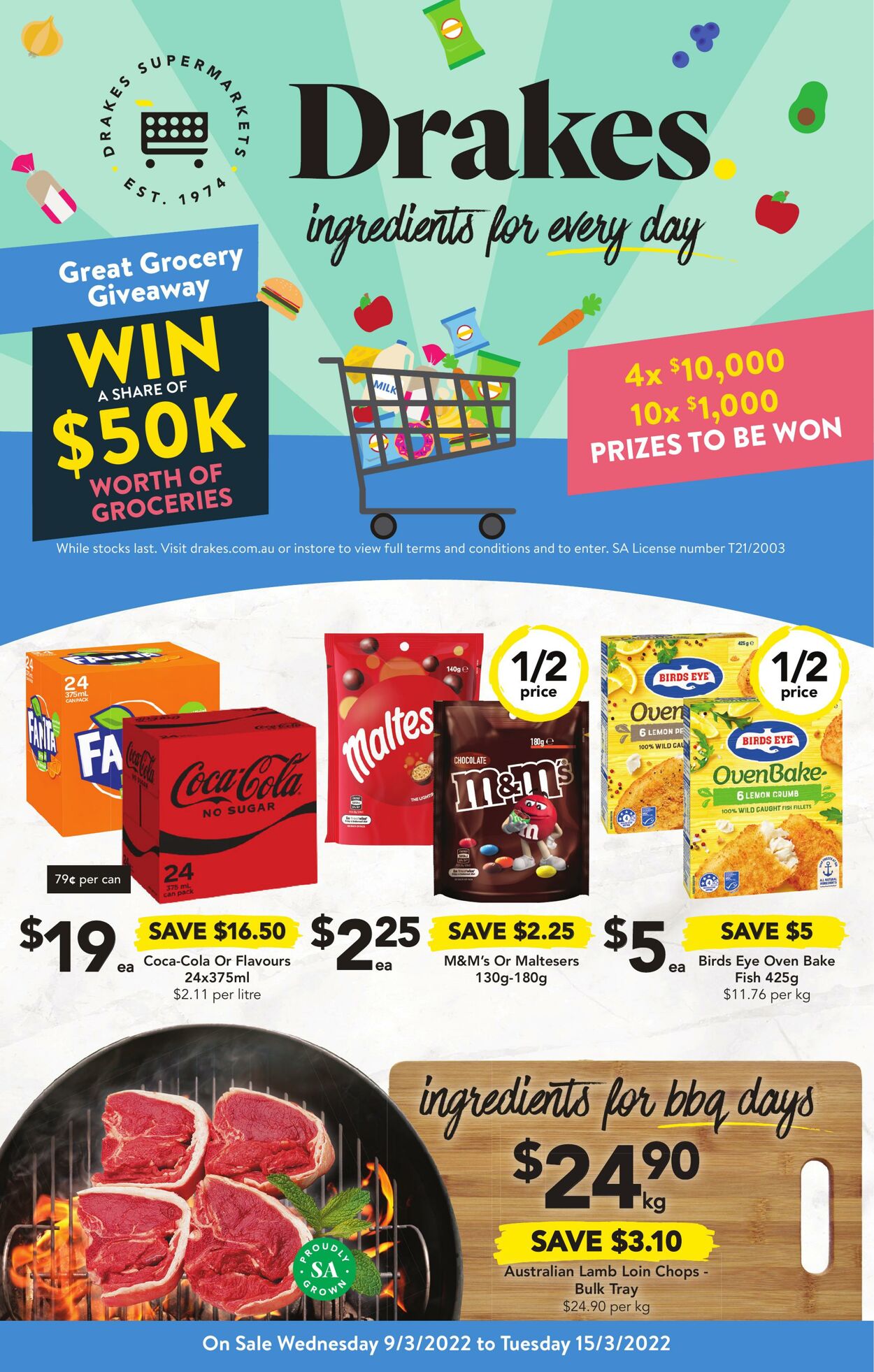 Catalogue Drakes Supermarkets 09.03.2022 - 15.03.2022