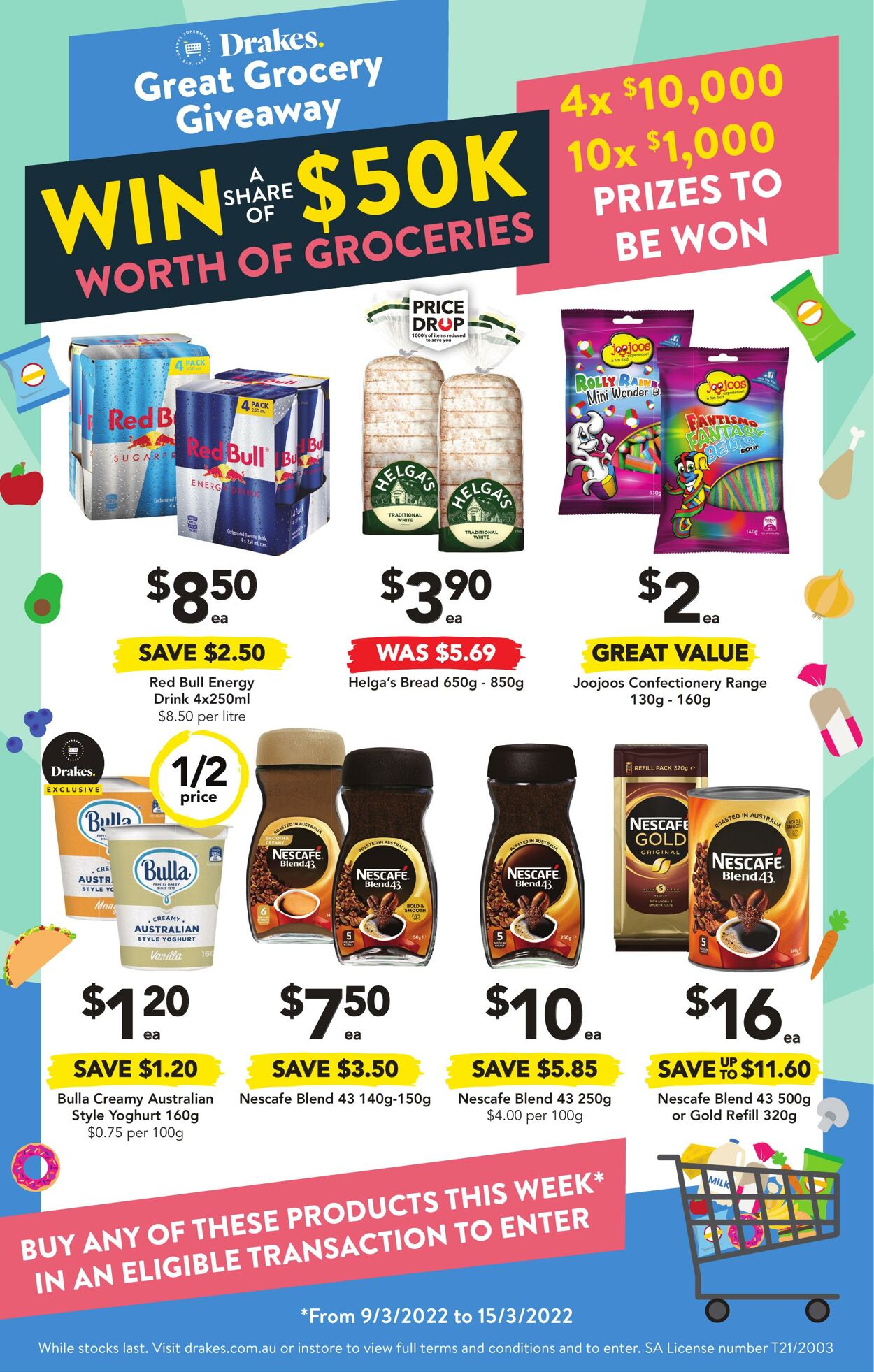 Catalogue Drakes Supermarkets 09.03.2022 - 15.03.2022