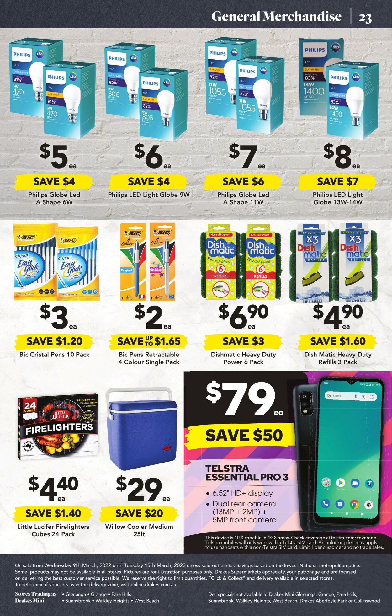 Catalogue Drakes Supermarkets 09.03.2022 - 15.03.2022