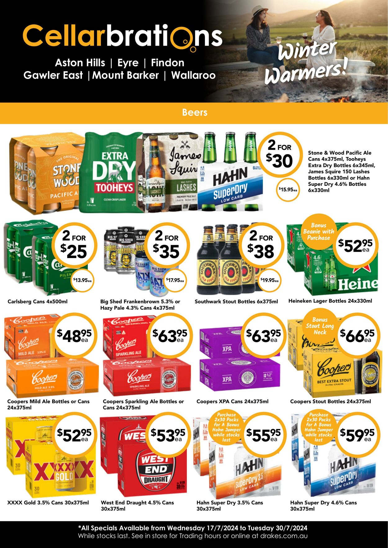 Catalogue Drakes Supermarkets 17.07.2024 - 30.07.2024