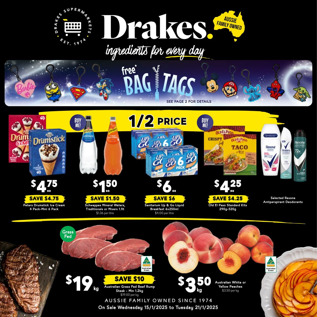 Catalogue Drakes Supermarkets 15.01.2025 - 21.01.2025