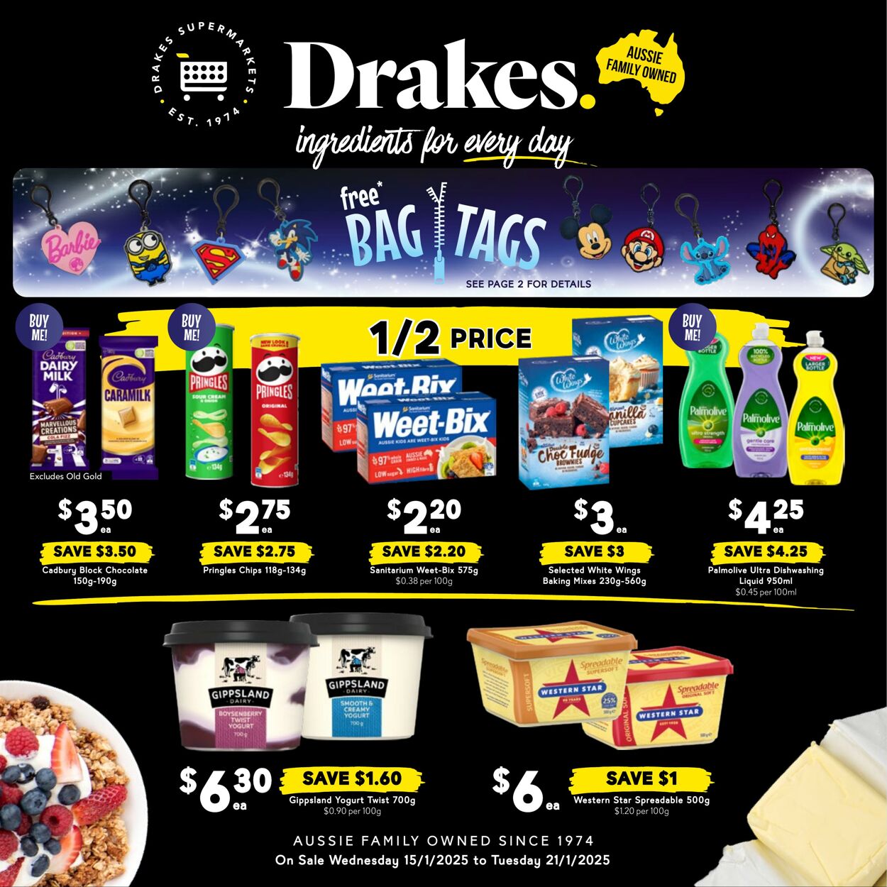 Catalogue Drakes Supermarkets 15.01.2025 - 21.01.2025