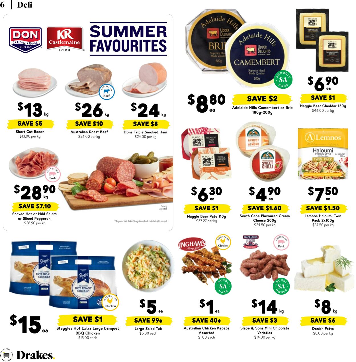 Catalogue Drakes Supermarkets 15.01.2025 - 21.01.2025