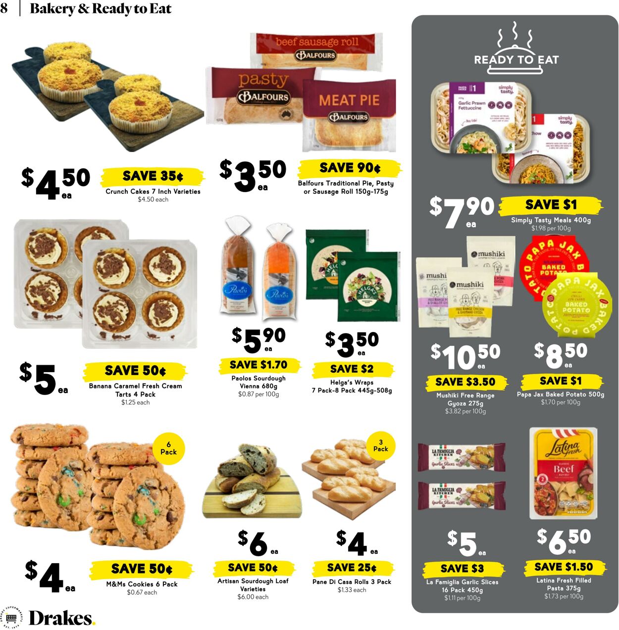 Catalogue Drakes Supermarkets 15.01.2025 - 21.01.2025