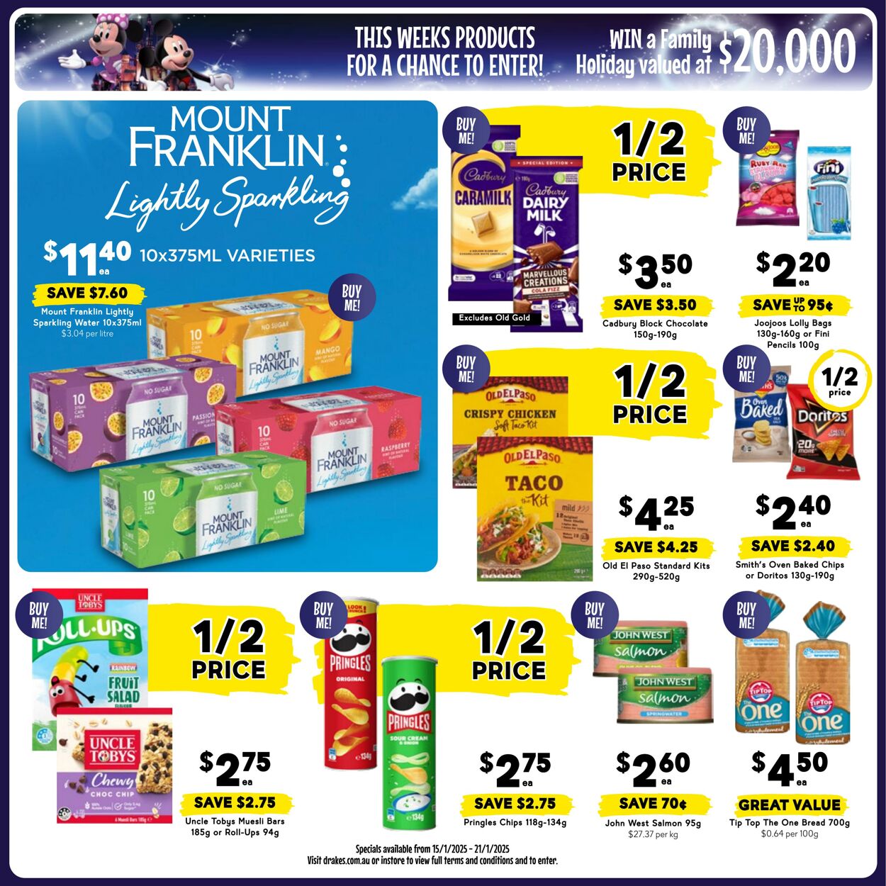 Catalogue Drakes Supermarkets 15.01.2025 - 21.01.2025