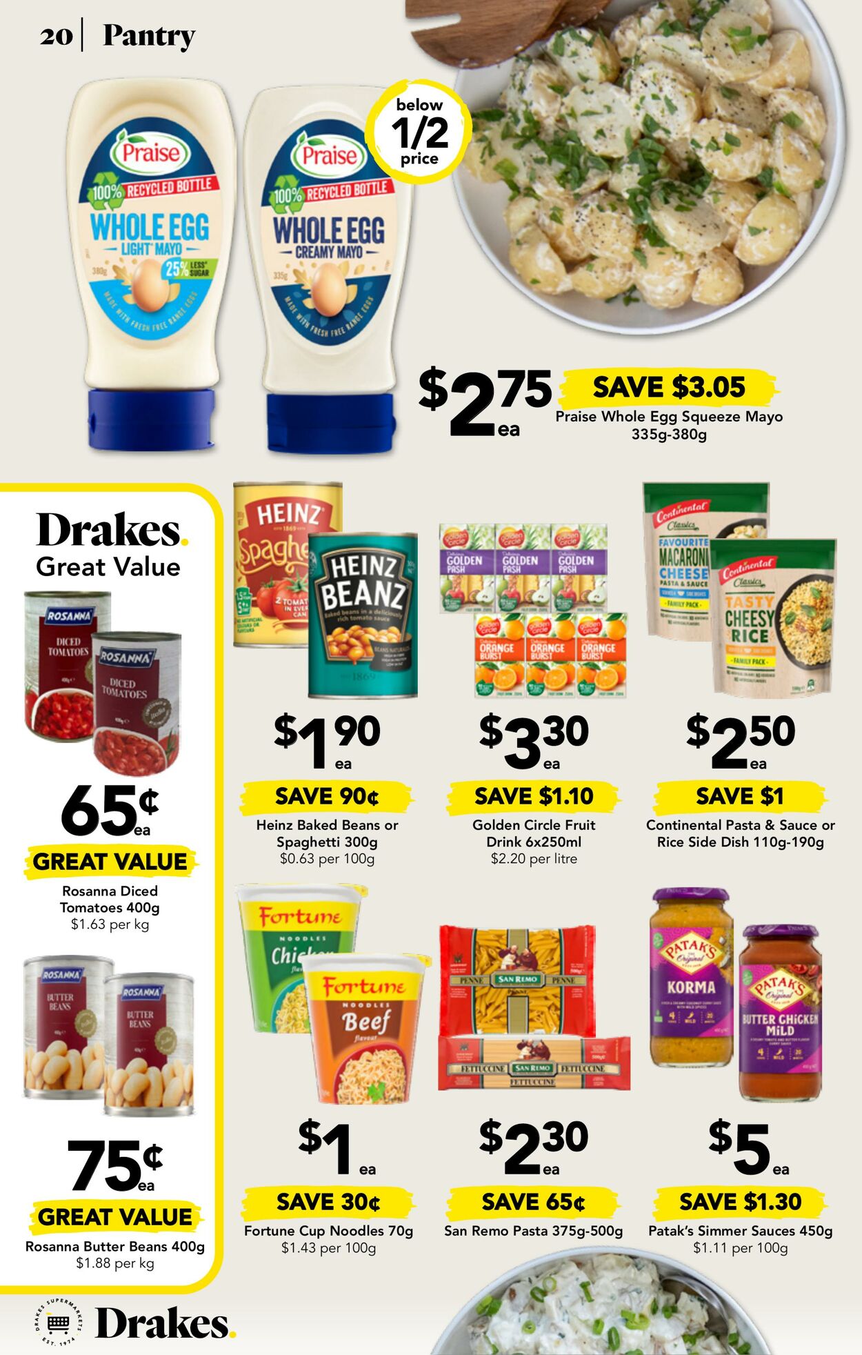 Catalogue Drakes Supermarkets 26.04.2023 - 02.05.2023
