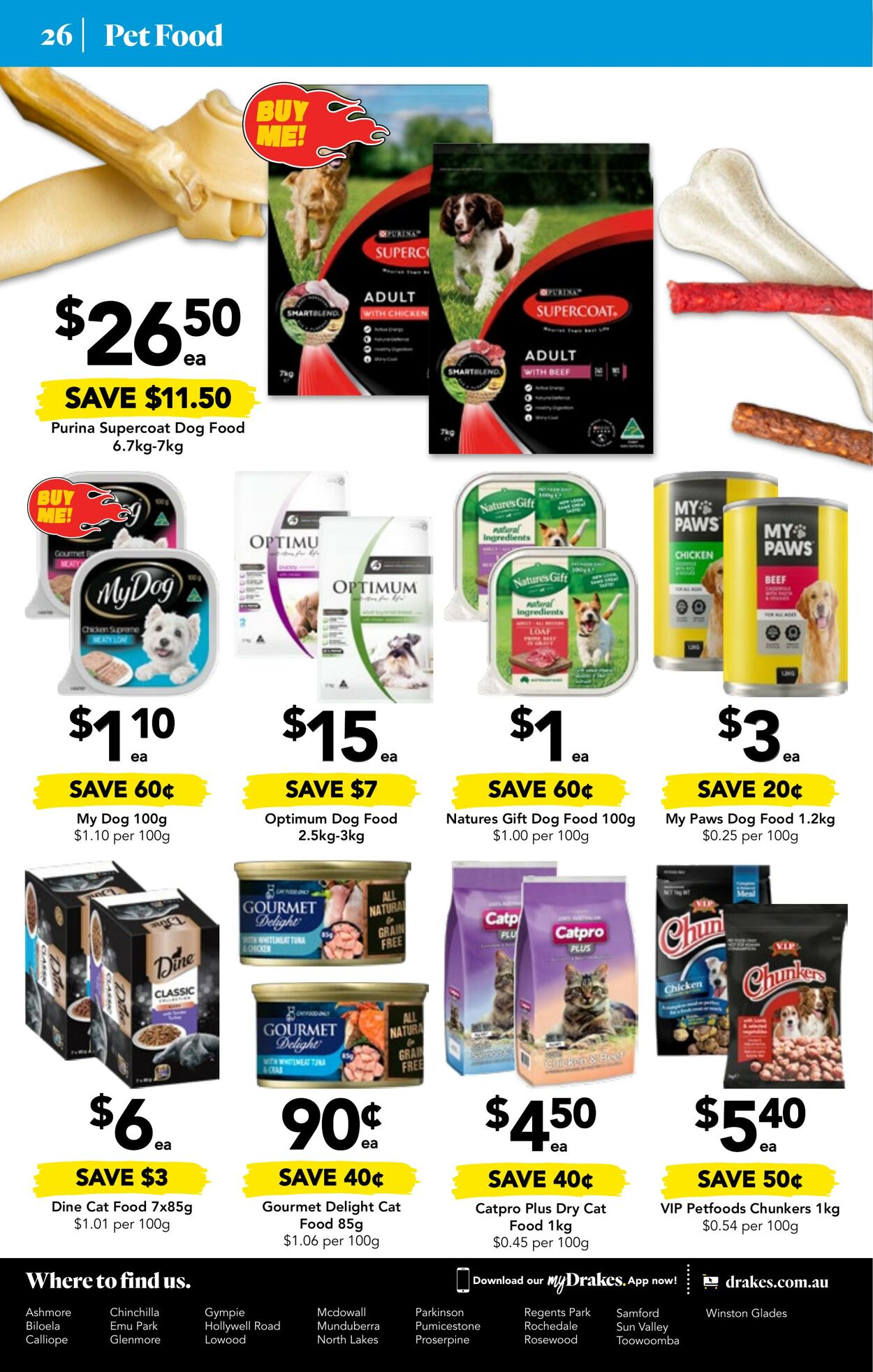 Catalogue Drakes Supermarkets 01.11.2023 - 07.10.2024