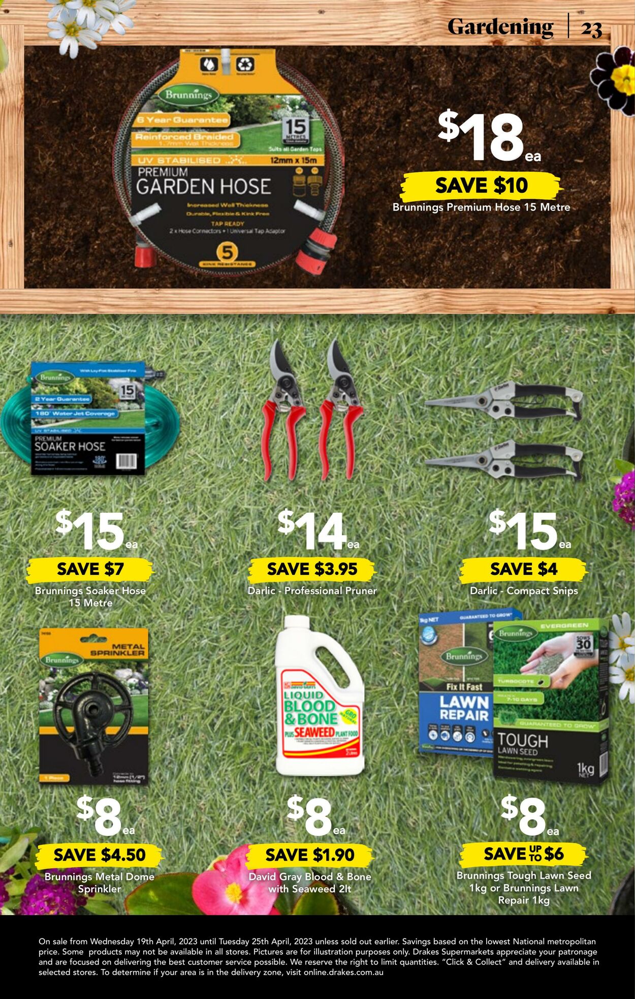 Catalogue Drakes Supermarkets 19.04.2023 - 25.04.2023