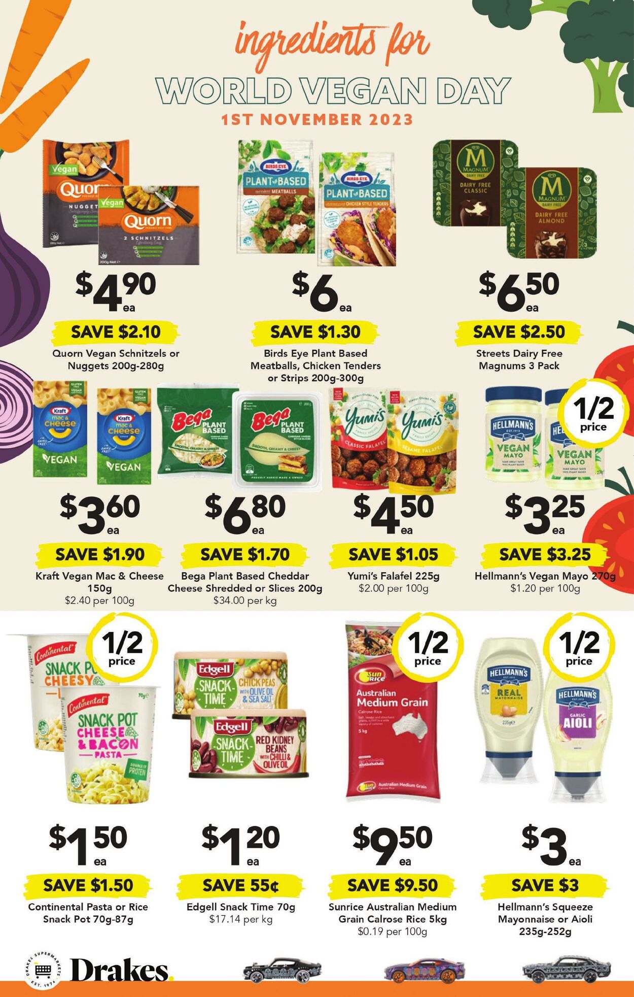 Catalogue Drakes Supermarkets 25.10.2023 - 31.10.2023