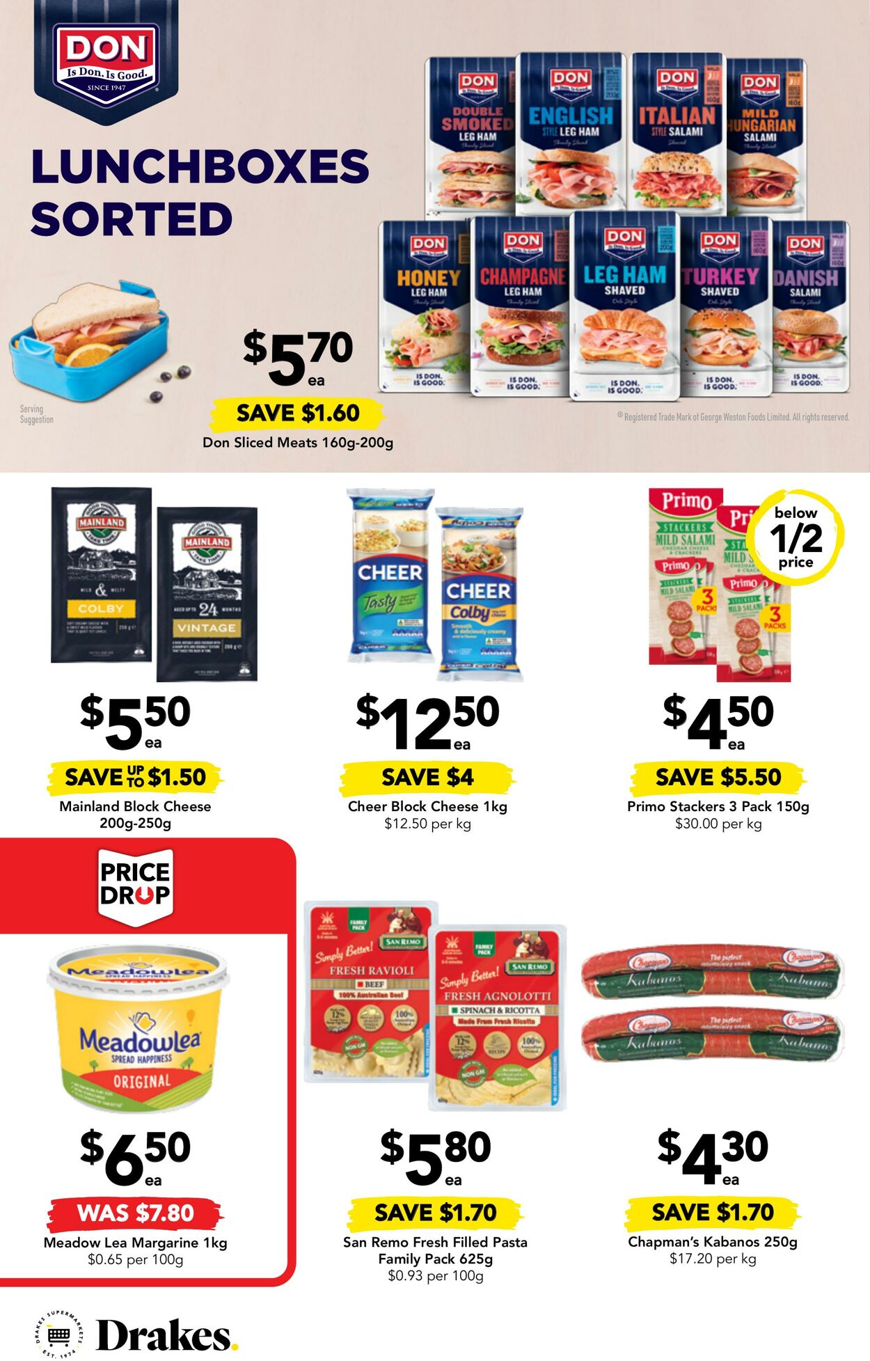 Catalogue Drakes Supermarkets 03.05.2023 - 09.05.2023