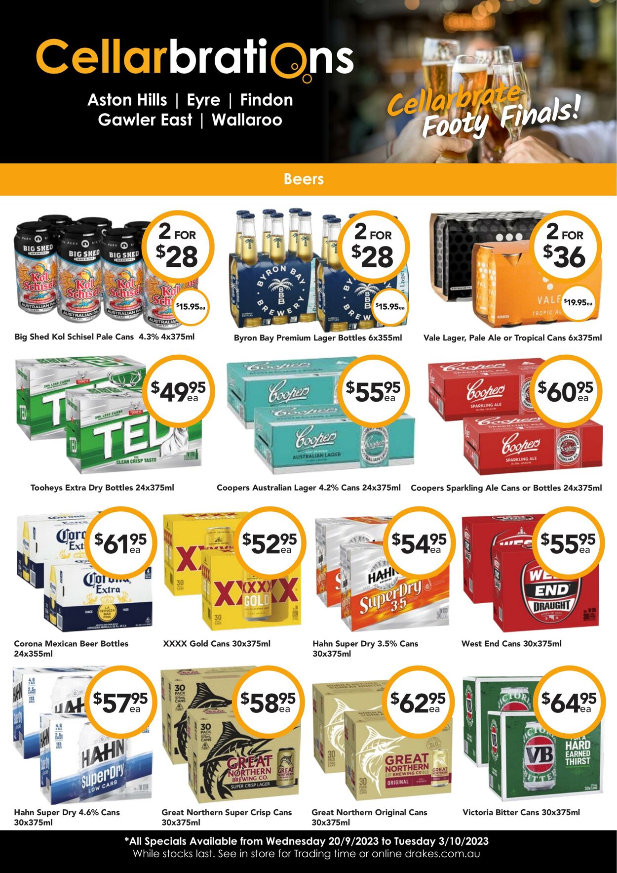 Catalogue Drakes Supermarkets 20.09.2023 - 03.10.2023