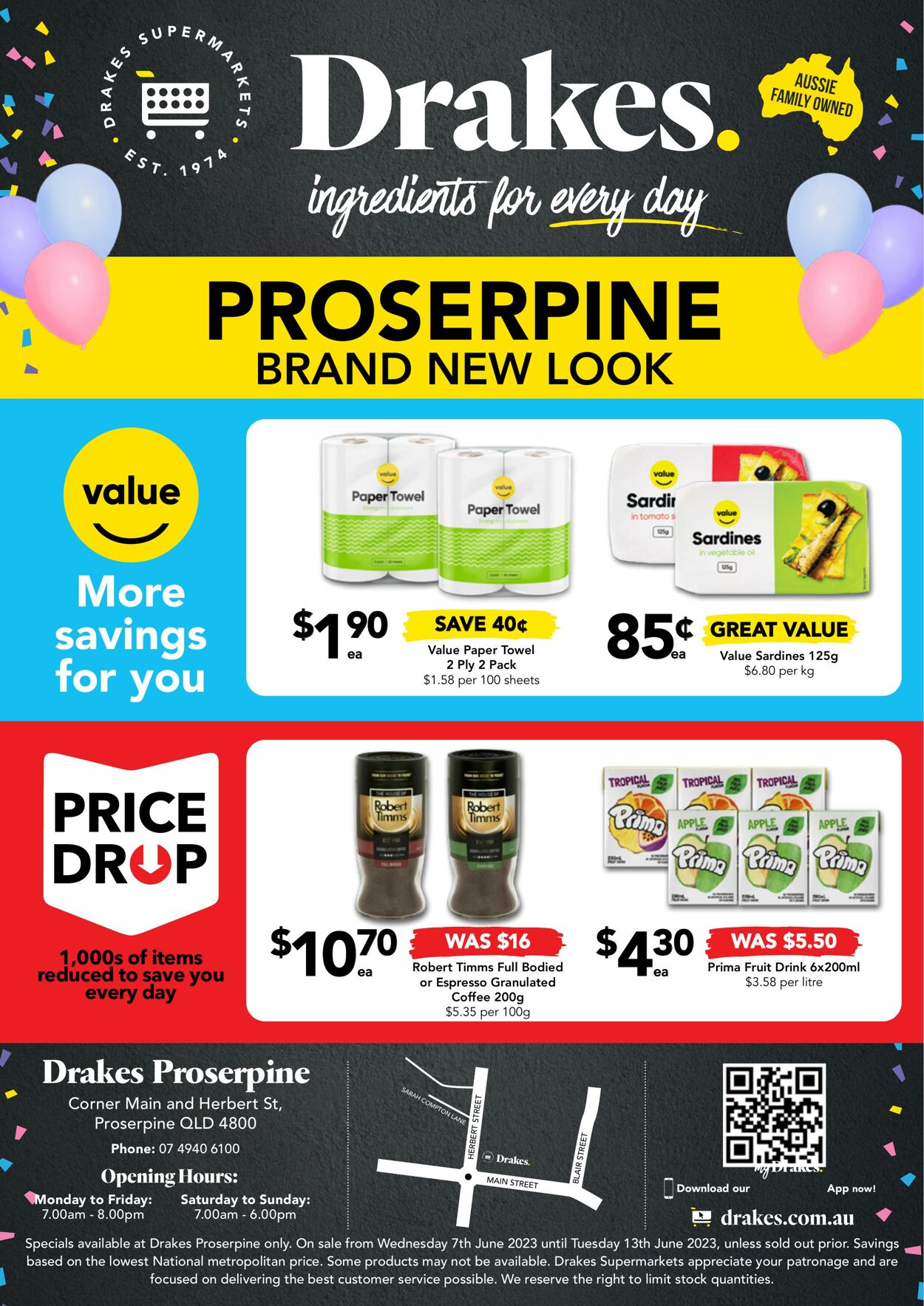 Catalogue Drakes Supermarkets 07.06.2023 - 13.06.2023