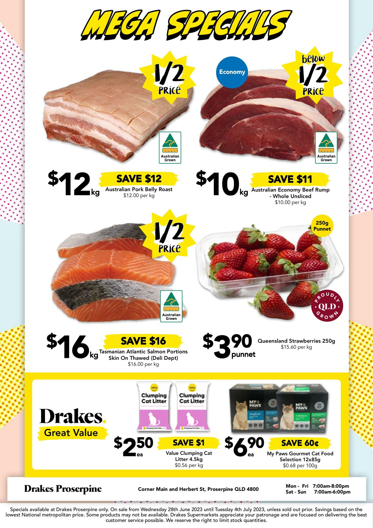 Catalogue Drakes Supermarkets 28.06.2023 - 04.07.2023