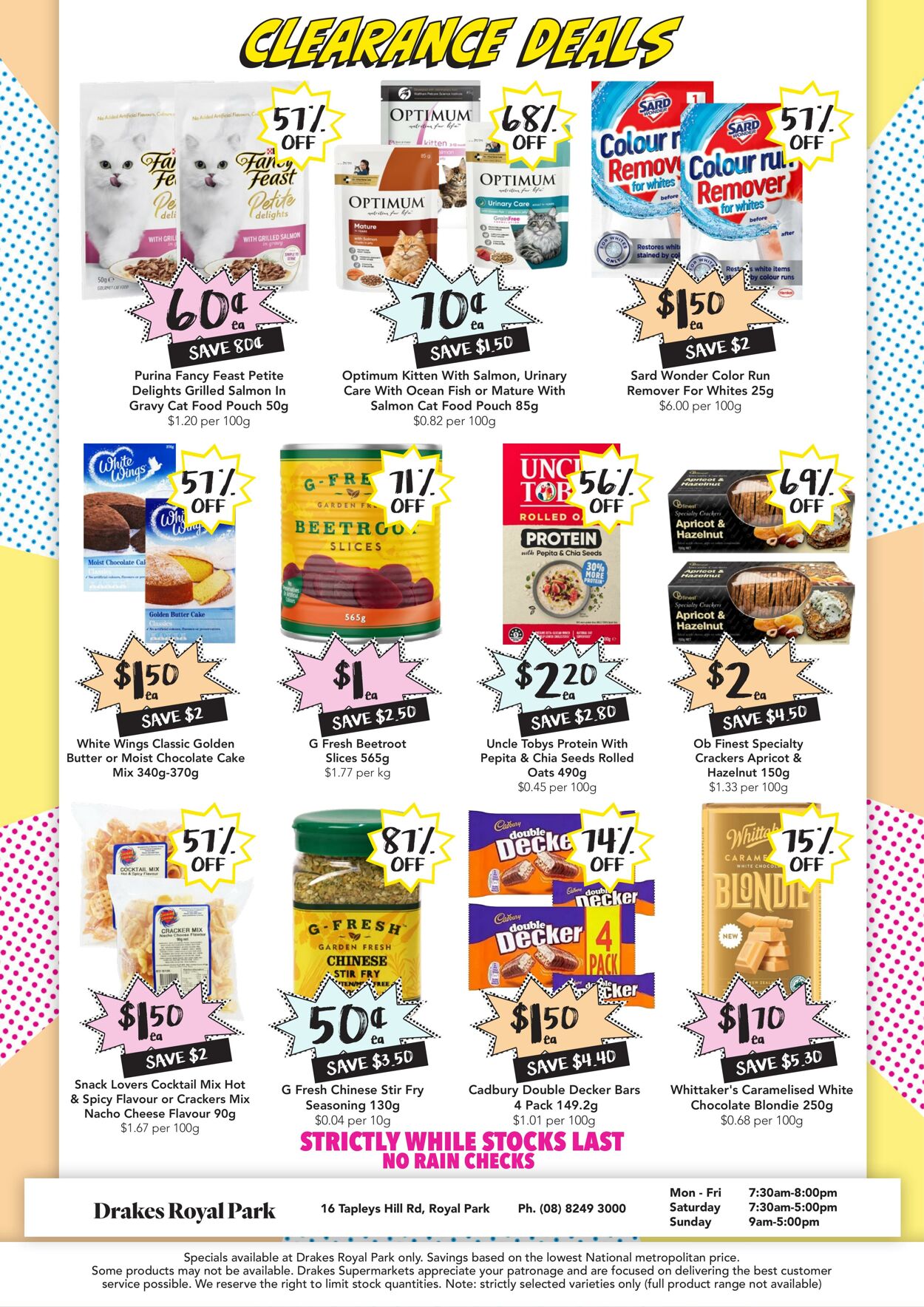 Catalogue Drakes Supermarkets 28.08.2024 - 03.09.2024