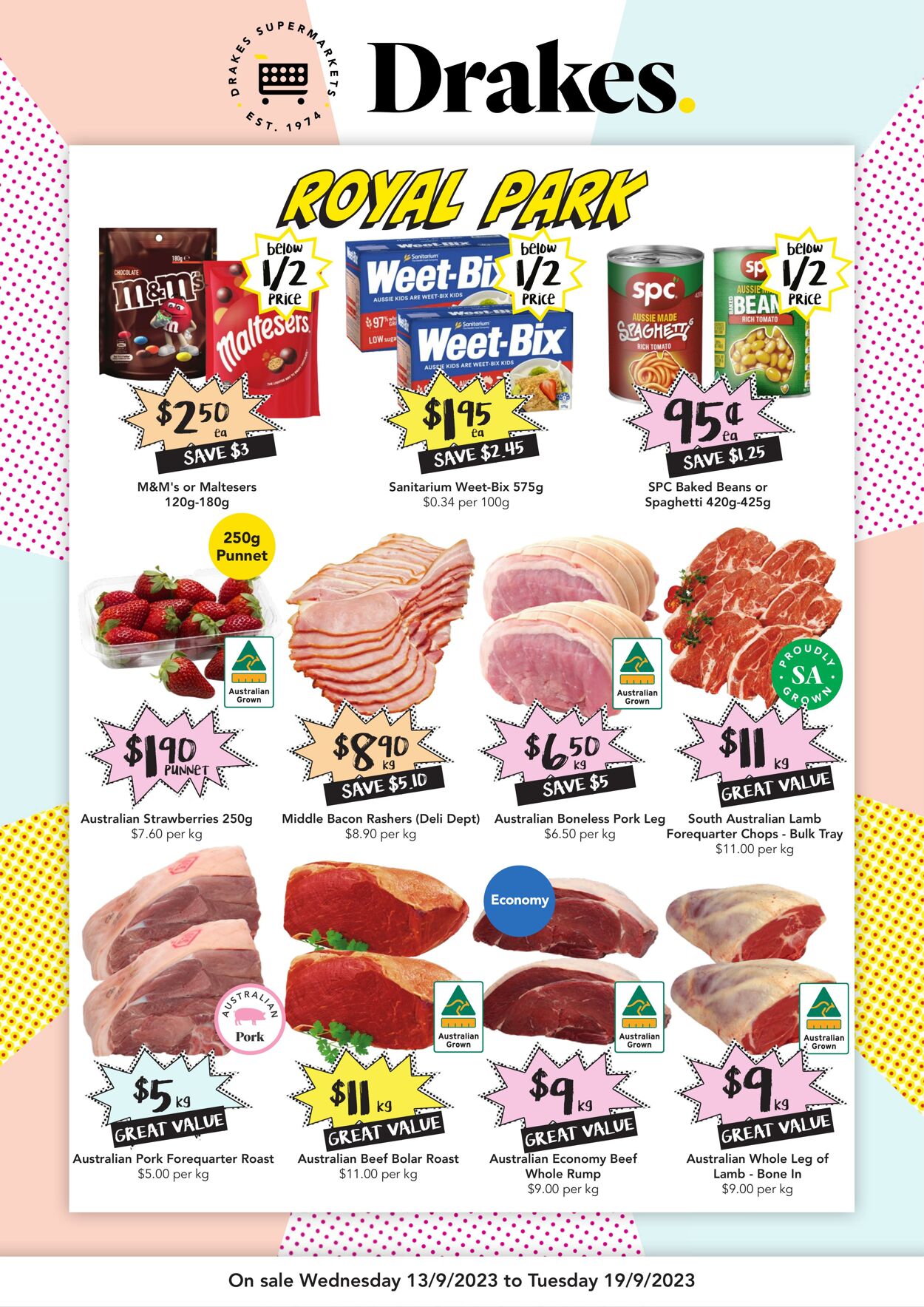 Catalogue Drakes Supermarkets 13.09.2023 - 19.09.2023