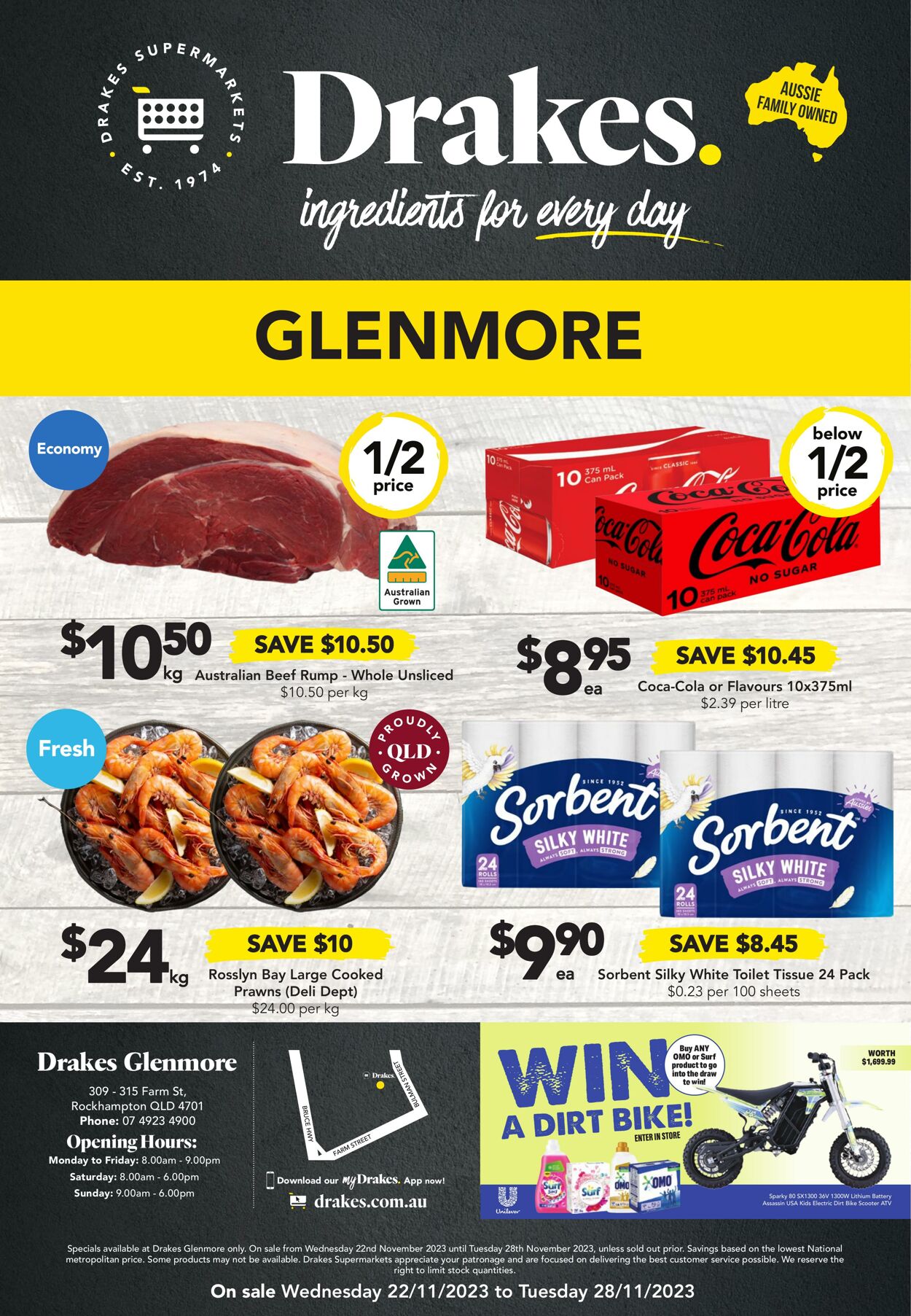 Catalogue Drakes Supermarkets 22.11.2023 - 28.11.2023