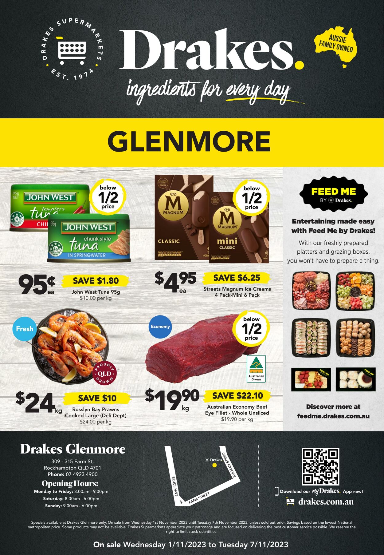 Catalogue Drakes Supermarkets 01.11.2023 - 07.11.2023