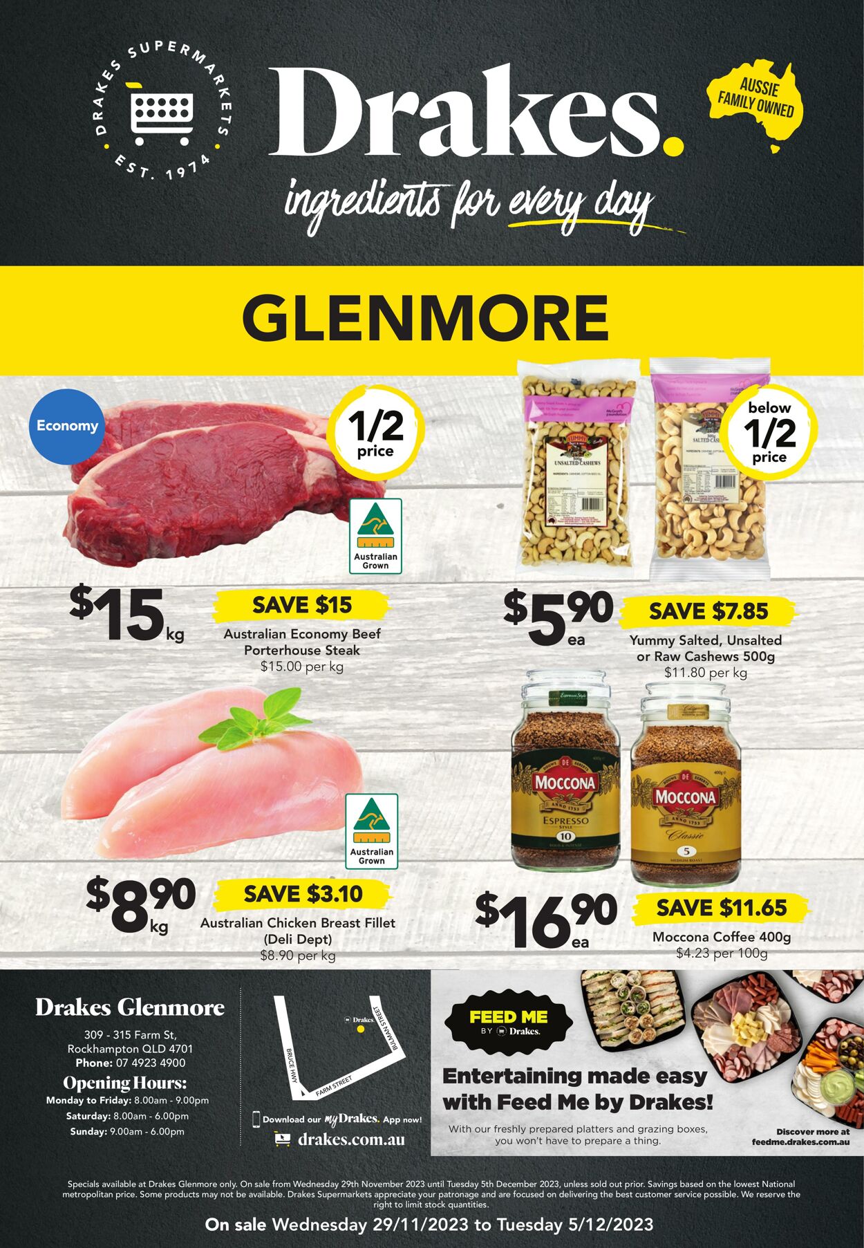 Catalogue Drakes Supermarkets 29.11.2023 - 05.12.2023