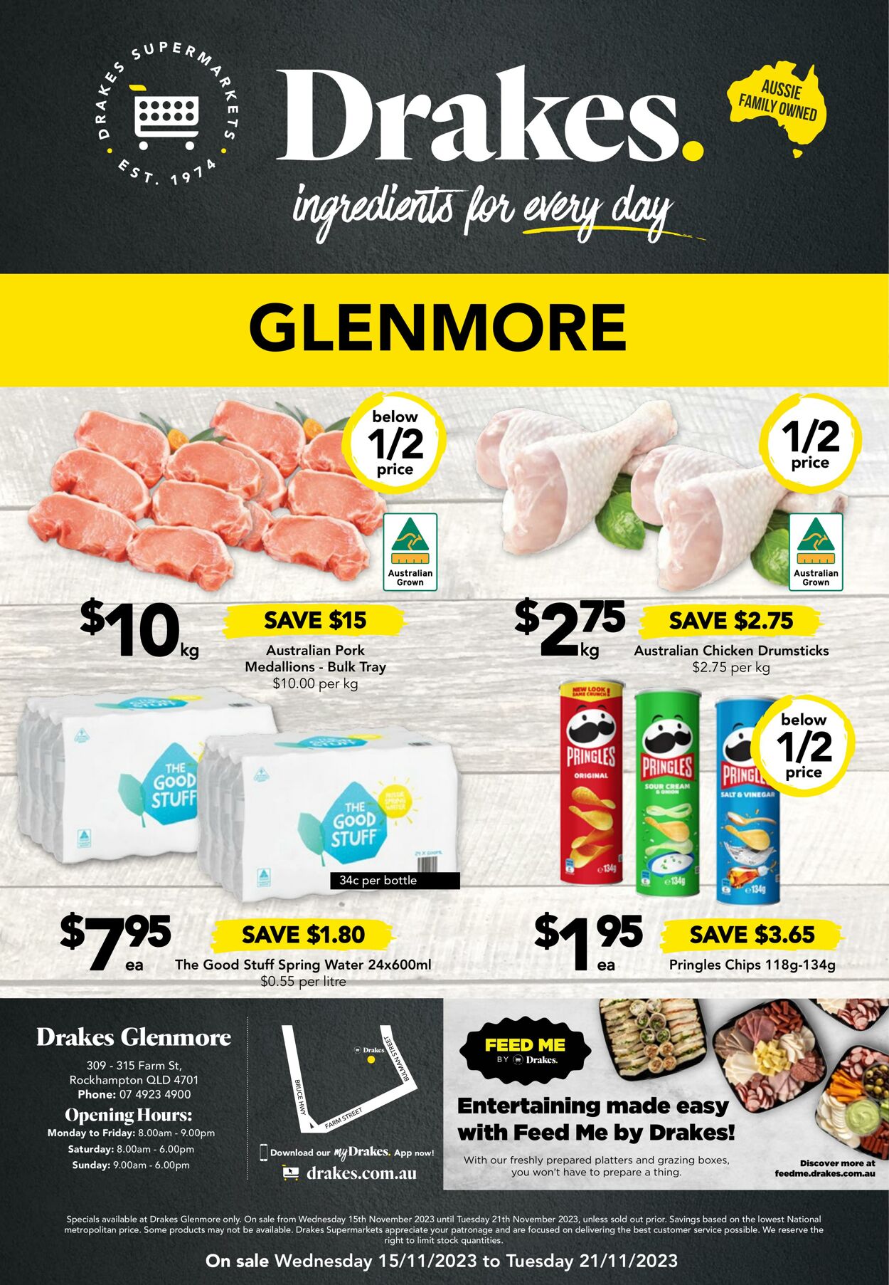 Catalogue Drakes Supermarkets 15.11.2023 - 21.11.2023