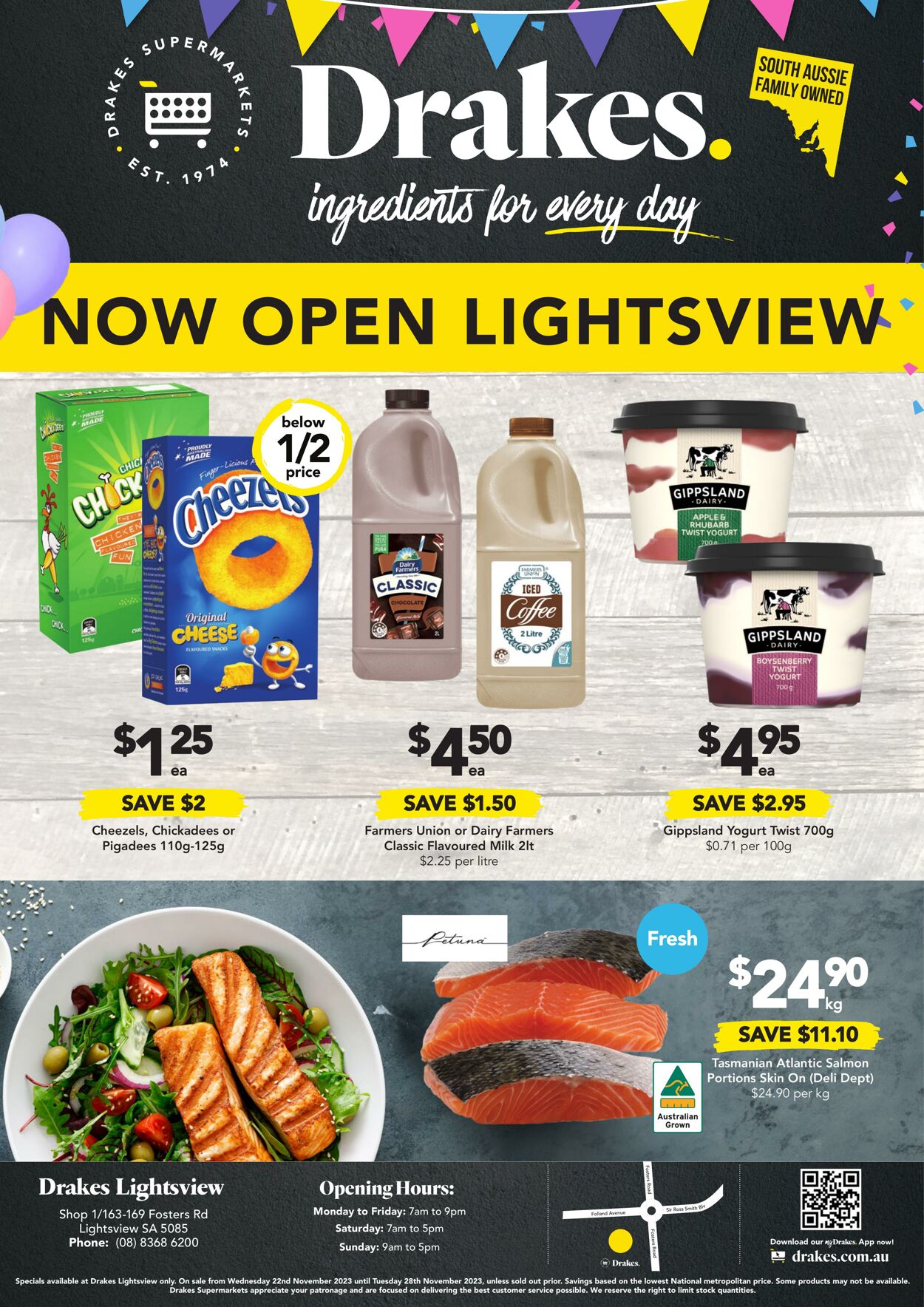 Catalogue Drakes Supermarkets 22.11.2023 - 28.11.2023