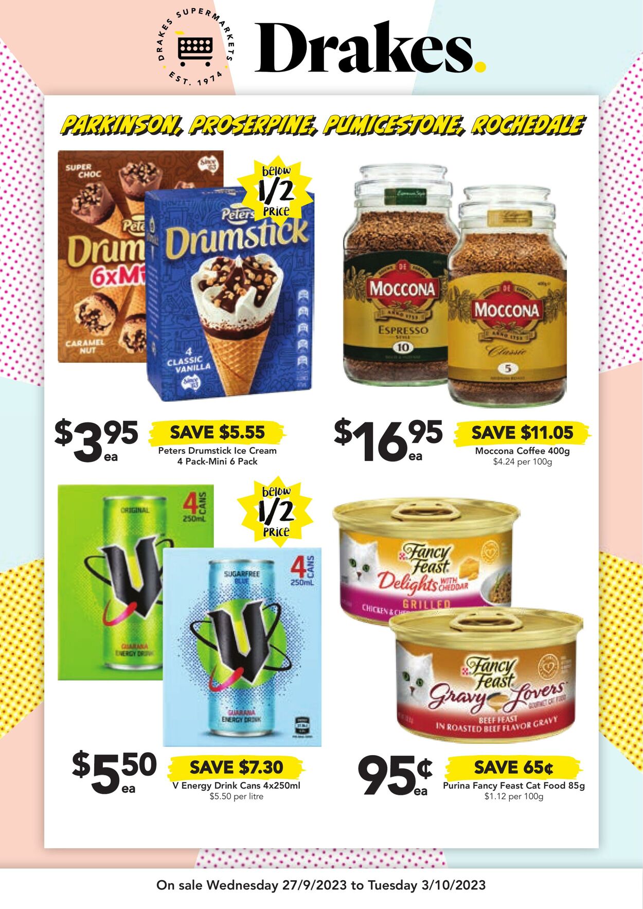 Catalogue Drakes Supermarkets 27.09.2023 - 03.10.2023