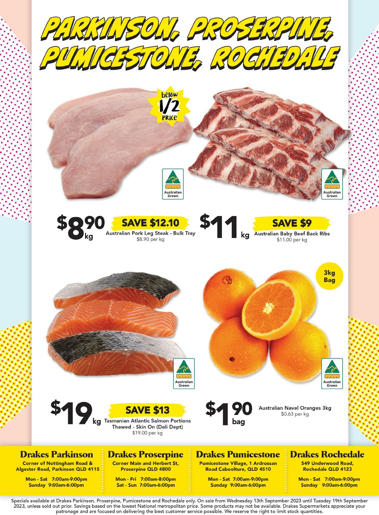 Catalogue Drakes Supermarkets 13.09.2023 - 19.09.2023