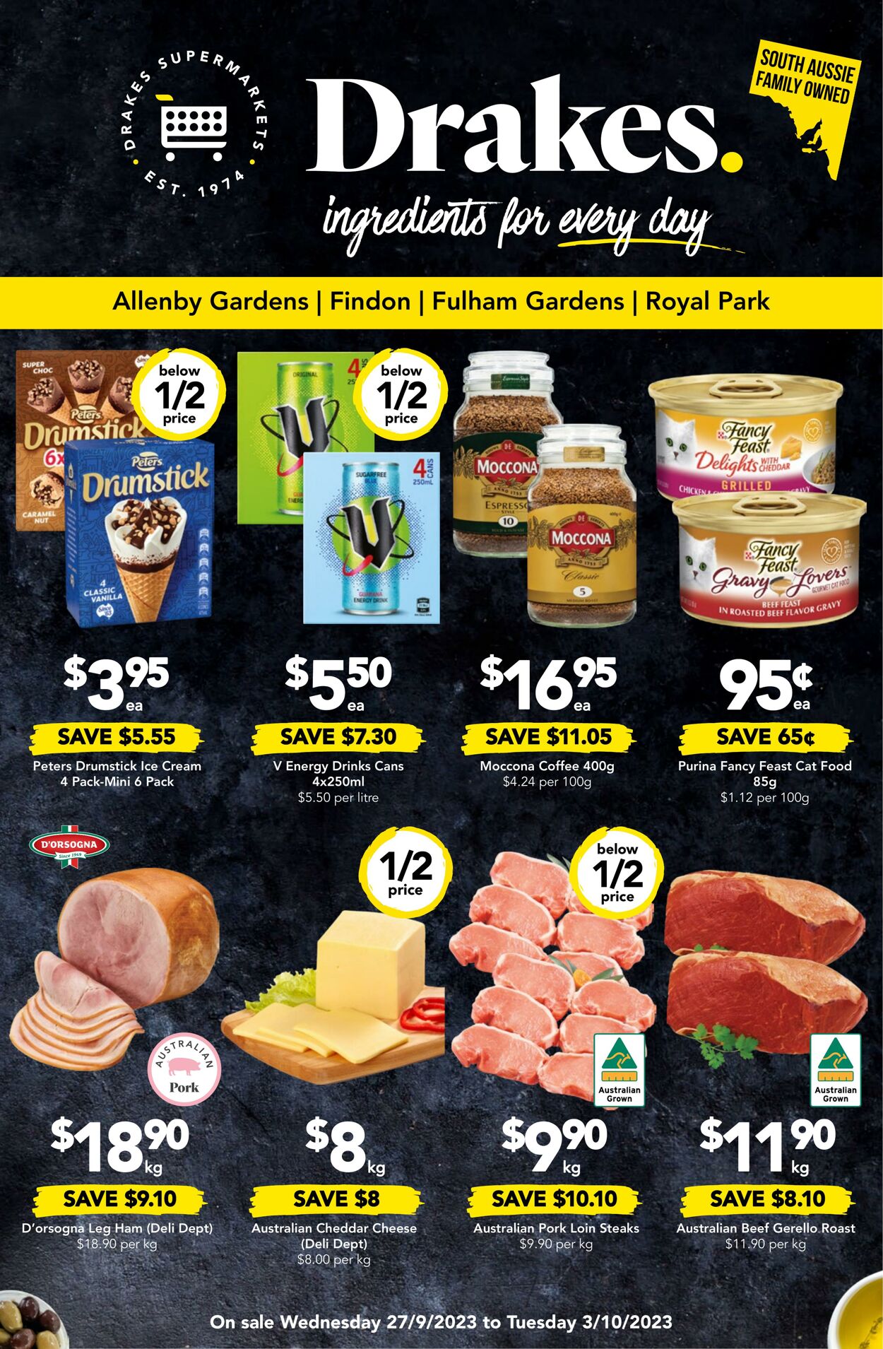 Catalogue Drakes Supermarkets 27.09.2023 - 03.10.2023